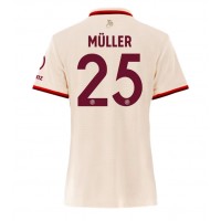 Bayern Munich Thomas Muller #25 Fotballklær Tredjedrakt Dame 2024-25 Kortermet